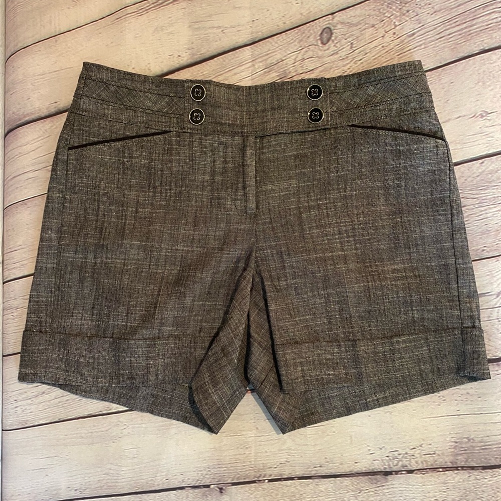 White House Black Market Cuffed Shorts Size 2